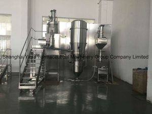 30kg Capacity Closed Fluid Bed Drying Granulating System