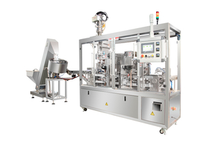 Fully Automatic Nespresso Dolce Gusto Lavazza Coffee Capsule Fillig And Sealing Machine 